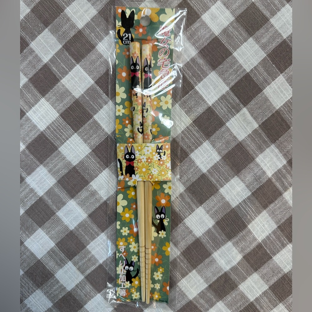 Disney’s Kiki’s delivery service jiji cat chopsticks
